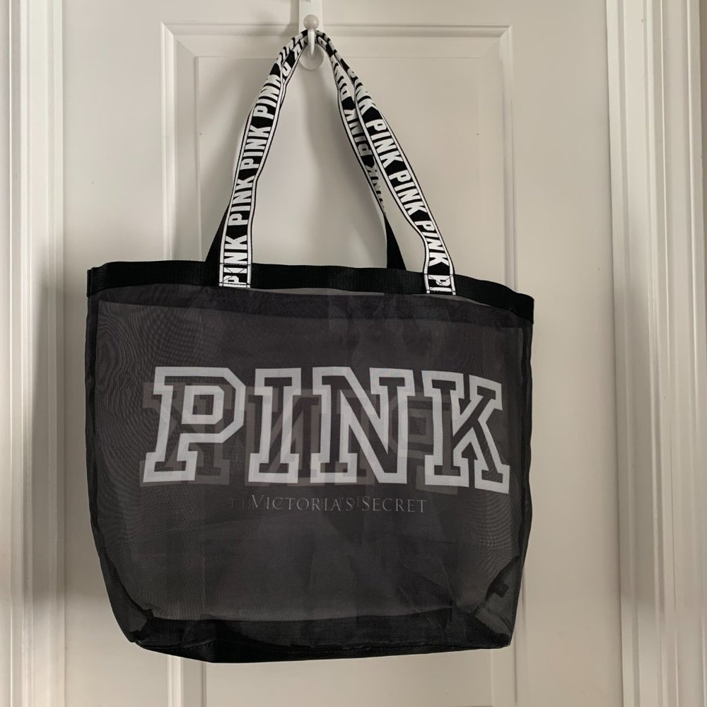 Pink Victoria's Secret bag